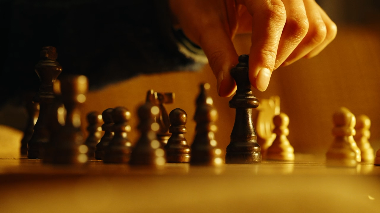 Outside — production still